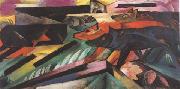 Franz Marc The Wolves (mk34) oil painting